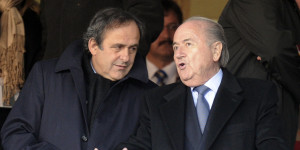 Blatter y Platini