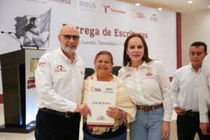 Avanza en Nuevo Laredo el programa de escrituración gratuita